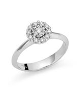 Anello Miluna Donna ANELLI IN DIAMANTI in Oro bianco Diamante LID3501